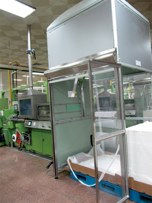 成型機(jī)醋酸纖維除塵系統(tǒng)